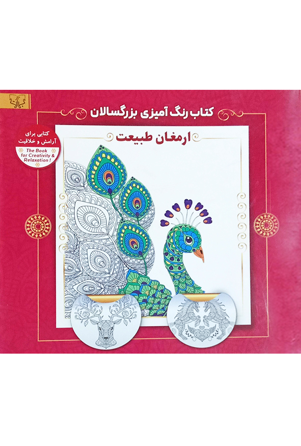 کتاب رنگ آمیزی بزرگسالان ارمغان طبیعت