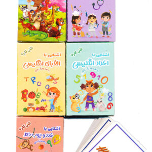 فلش کارت آشنایی با اعداد انگلیسی